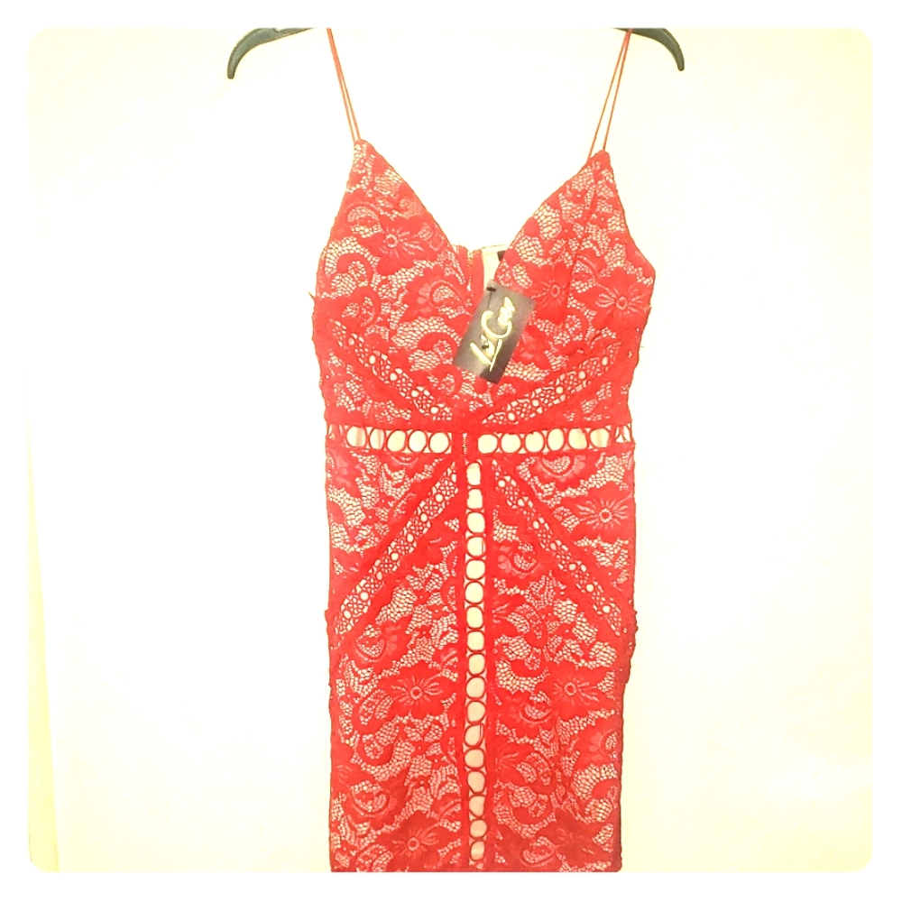 Red dress - cocktail, Christmas, NYE